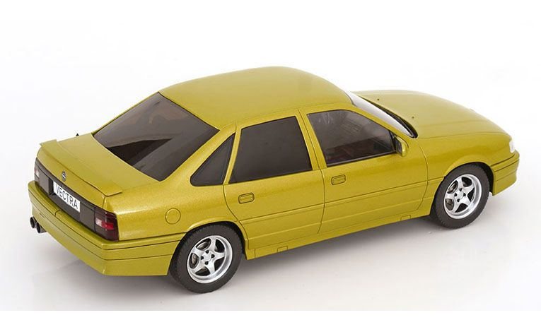 1:18 1/18 Opel Vectra A 2000 1988 1992 zeleno žuti Model Car Group MCG