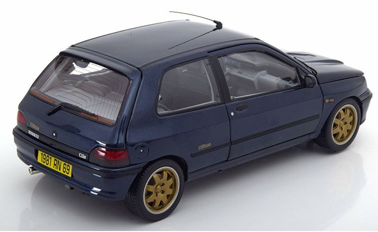 1:18 1/18 Renault Clio Series 1 Williams 1993 1998 dark blue Norev