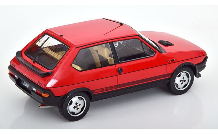 1:18 1/18 Fiat Ritmo Abarth 125 TC 1981 1983 red Model Car Group MCG