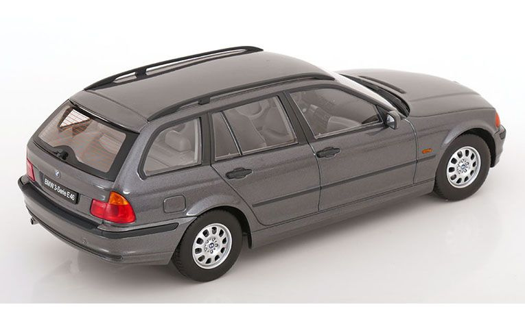 1:18 1/18 BMW E46 Serija 3 Karavan 1999 2005 sivi KK Scale