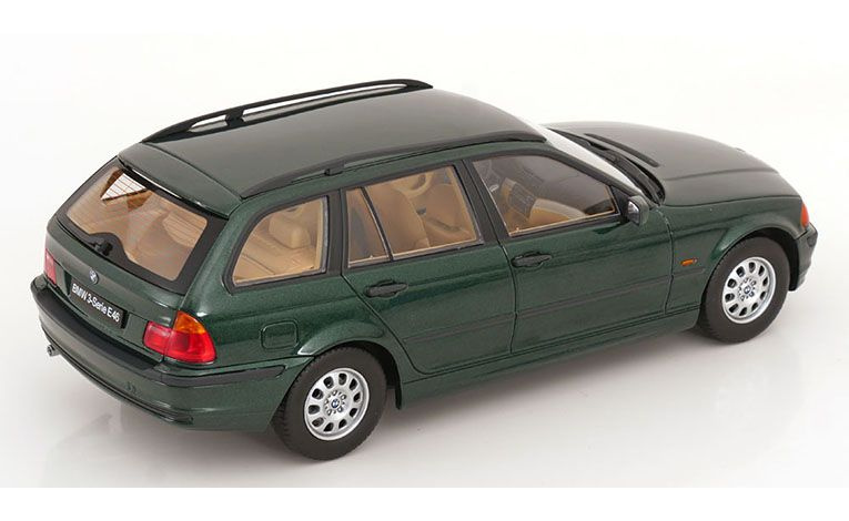 1:18 1/18 BMW E46 Series 3 Touring 1999 2005 dark green KK Scale