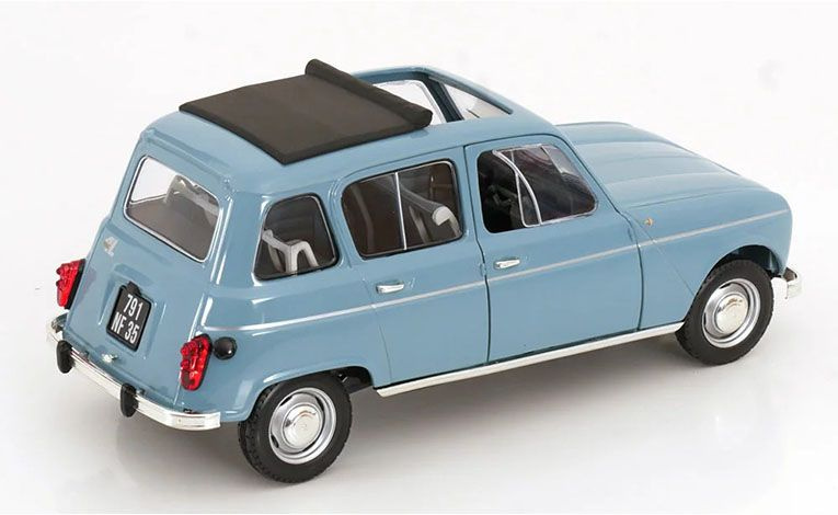 1:18 1/18 Renault R4 L 1966 1967 light blue Norev