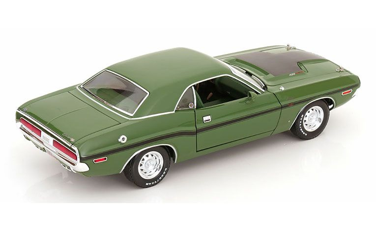 1:18 1/18 Dodge Challenger R T Hemi Coupe 1970 1971 green black Greenlight