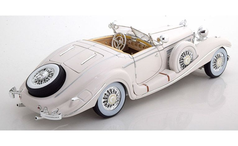 1:18 1/18 Mercedes W29 500K Special Cabriolet 1936 1940 white Maisto