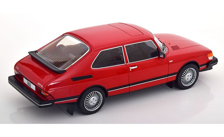 1:18 1/18 Saab 900 Turbo 1981 1987 crveni Model Car Group MCG