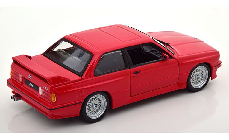 1:24 1/24 BMW E30 Series 3 M3 Coupe 1990 red Bburago