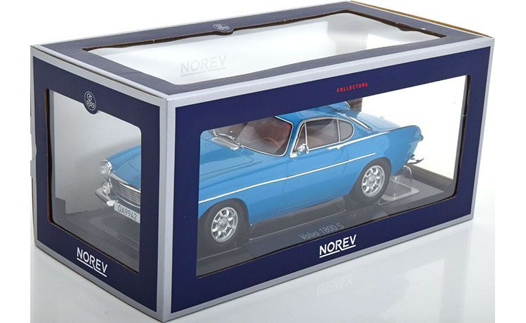 1:18 1/18 Volvo P1800 S 1969 1973 light blue Norev