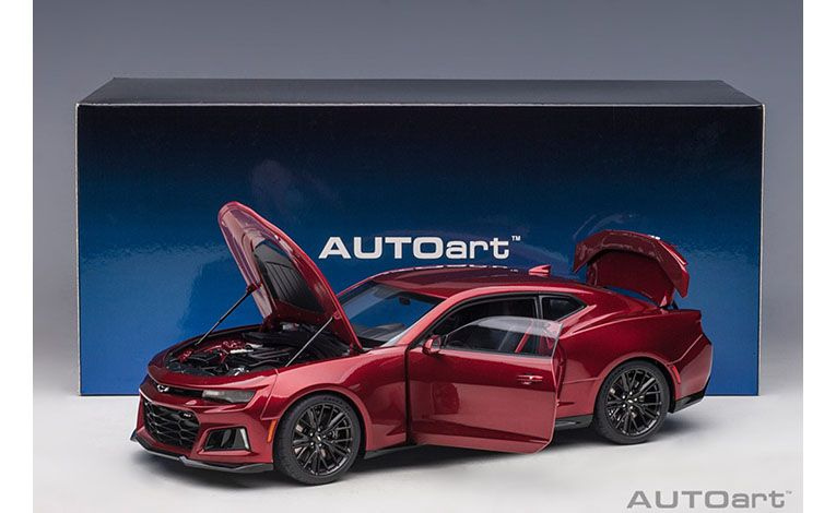 1:18 1/18 Chevrolet Camaro ZL1 Kupe 2017 2023 garmet crveni AUTOart