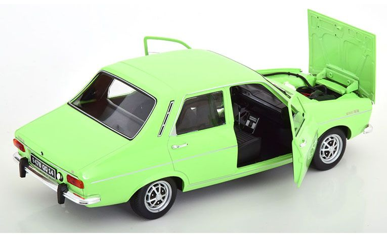 1:18 1/18 Renault R12 TS 1973 1980 light green Norev
