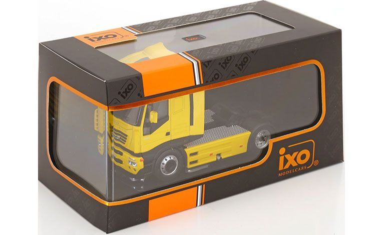1:43 1/43 Iveco Stralis AS 430 kamion tegljač 2002 2007 žuti Ixo