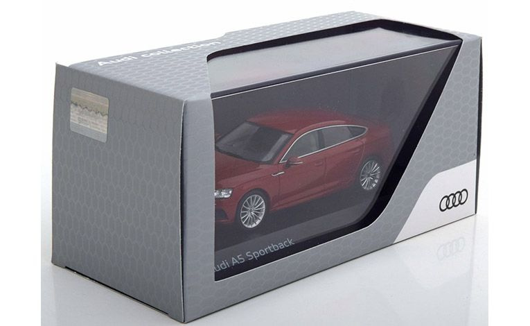 1:43 1/43 Audi A5 Sportback specijalno izdanje koje je proizveo Audi 2017 2024 crveni Spark