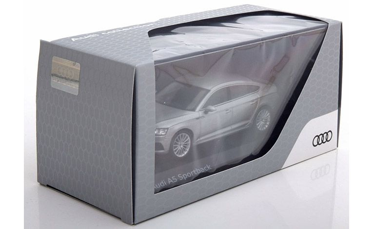 1:43 1/43 Audi A5 Sportback special edition by Audi 2017 2024 silver Spark