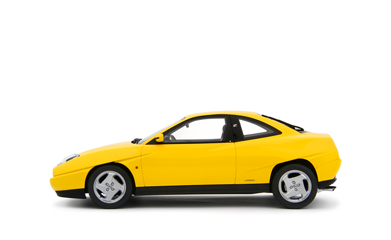 1:18 1/18 Fiat Kupe 2.0 16V Turbo Plus 1993 1997 žuti Laudoracing-Models