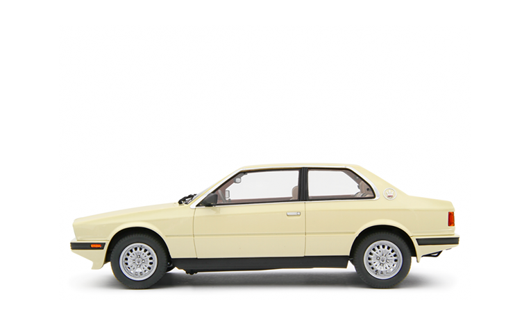 1:18 1/18 Maserati 2.0 Biturbo 1982 1987 ivory Laudoracing-Models