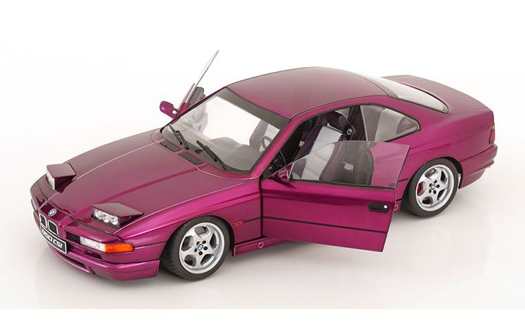 1:18 1/18 BMW E31 850 CSi Kupe 1992 1996 daytona ljubičasti Solido