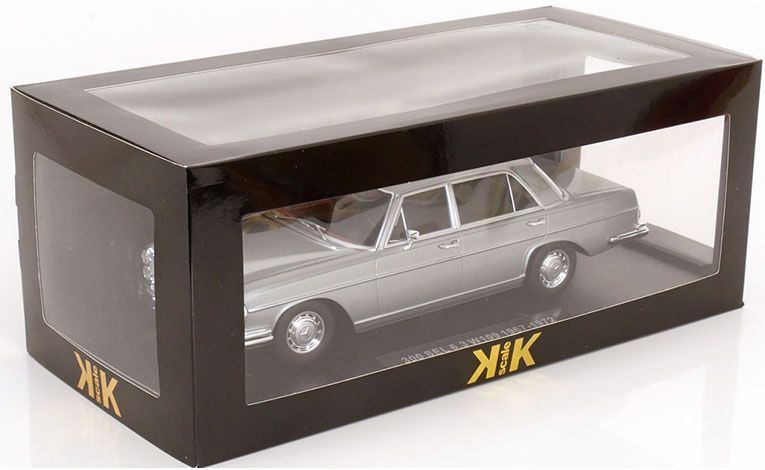 1:18 1/18 Mercedes W109 E 63 300 SEL 6.3 1967 1972 silver KK Scale