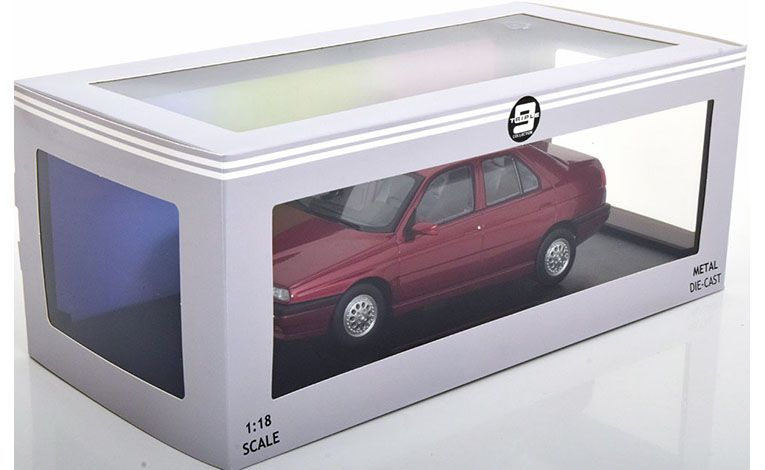 1:18 1/18 Alfa Romeo 155 1996 1998 dark red Triple 9