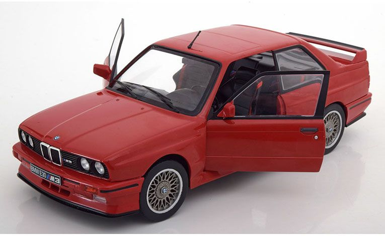 1:18 1/18 BMW E30 Serija 3 M3 Kupe 1990 crveni Solido