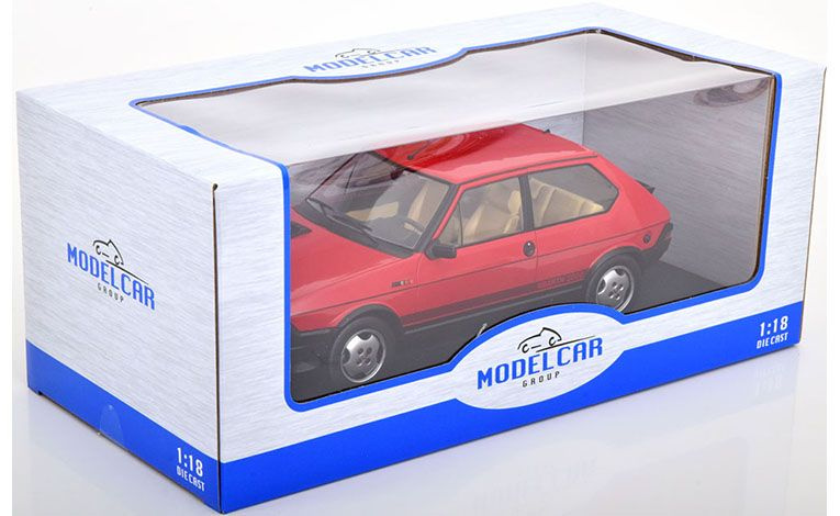 1:18 1/18 Fiat Ritmo Abarth 125 TC 1981 1983 red Model Car Group MCG