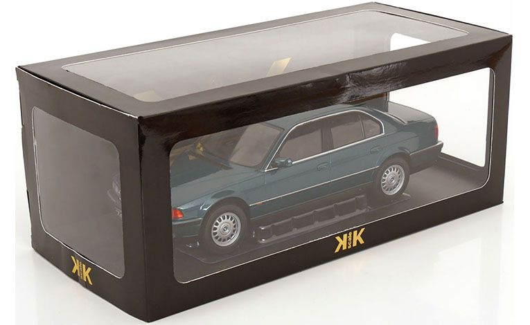 1:18 1/18 BMW E38 Series 7 740i 1994 2001 dark green KK Scale