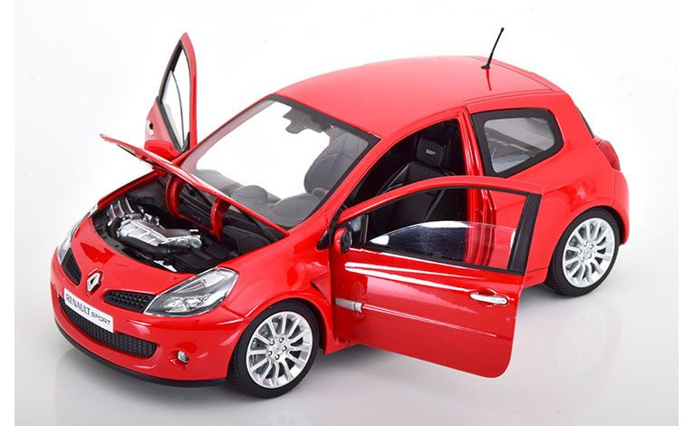 1:18 1/18 Renault Clio 3 RS 2005 2012 red Norev