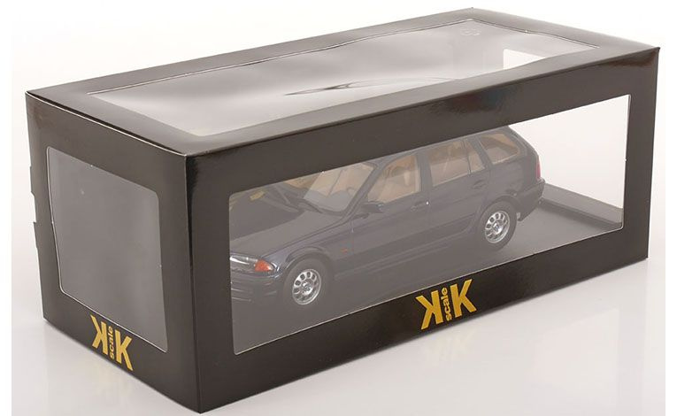 1:18 1/18 BMW E46 Series 3 Touring 1999 2005 dark blue KK Scale