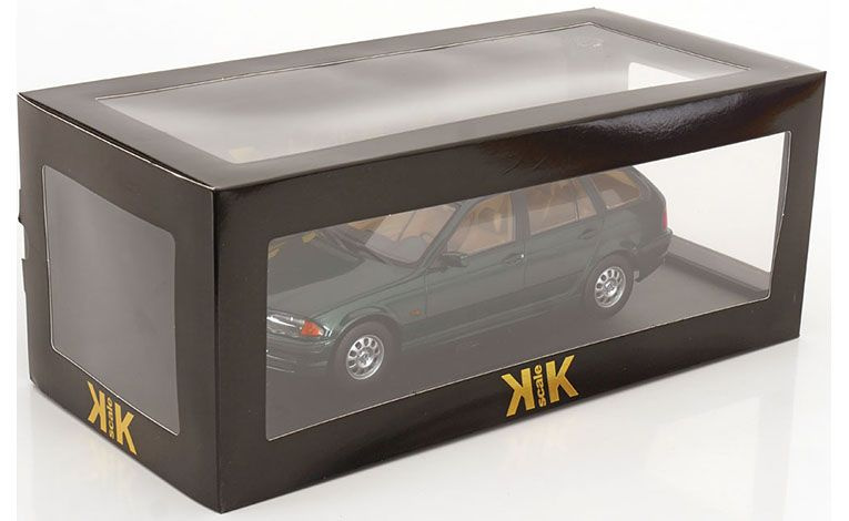 1:18 1/18 BMW E46 Series 3 Touring 1999 2005 dark green KK Scale