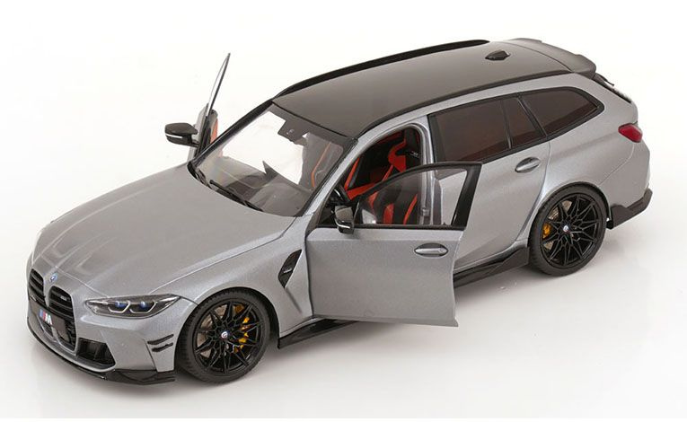 1:18 1/18 BMW G81 Series 3 M3 Competition xDrive Touring 2024 today grey Solido