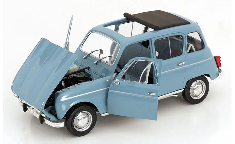1:18 1/18 Renault R4 L 1966 1967 light blue Norev