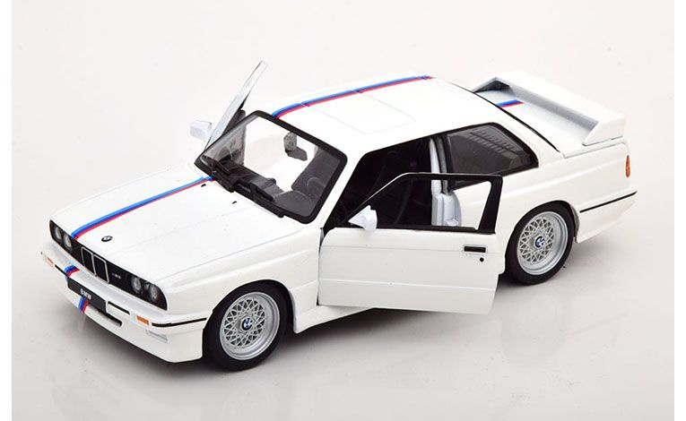 1:24 1/24 BMW E30 Serija 3 M3 Kupe 1990 bijeli Bburago