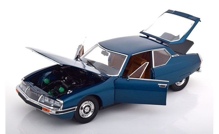 1:18 1/18 Citroen SM Sport Maserati with Maserati engine 1971 1975 light blue Norev