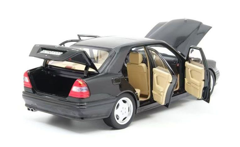 1:18 1/18 Mercedes AMG W202 C36 C Class 1993 1997 black Norev