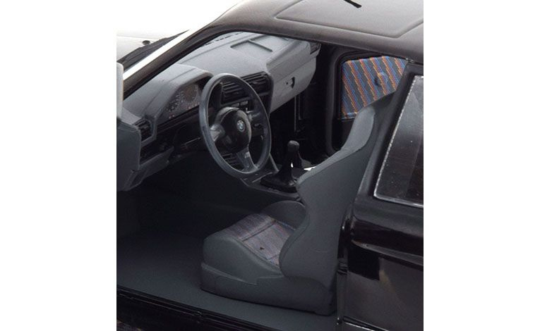 1:18 1/18 BMW E30 Series 3 M3 Coupe 1990 black Solido