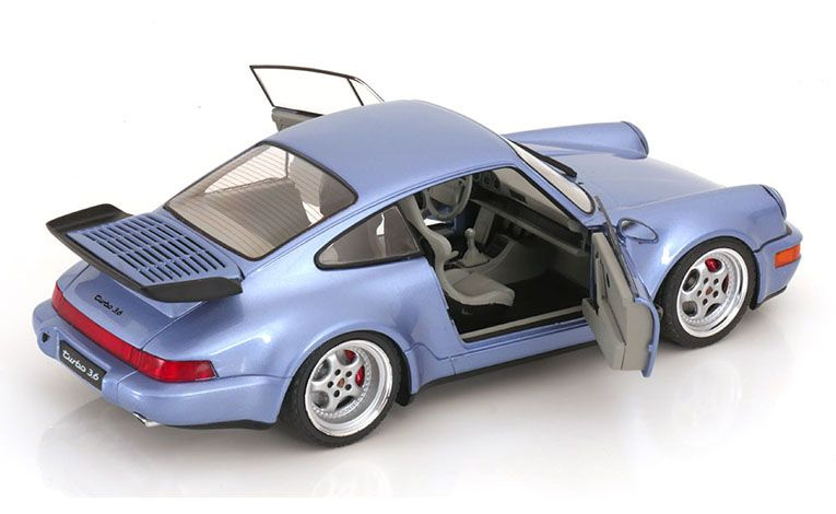 1:18 1/18 Porsche 964 911 Turbo 3.6 1990 1993 horizon blue Solido