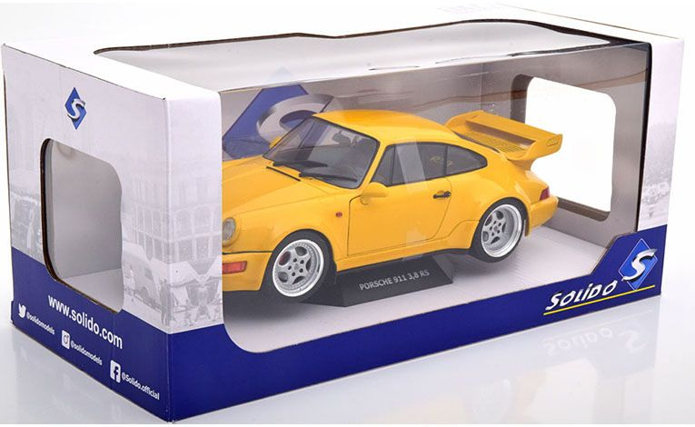 1:18 1/18 Porsche 964 911 RS 3.8 1990 1993 yellow Solido