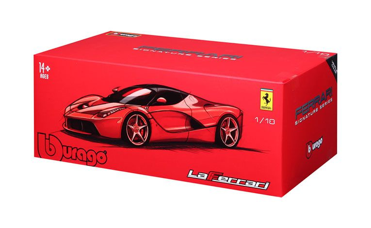 1:18 1/18 Ferrari LaFerrari 2013 2016 matt black Bburago Signature Series