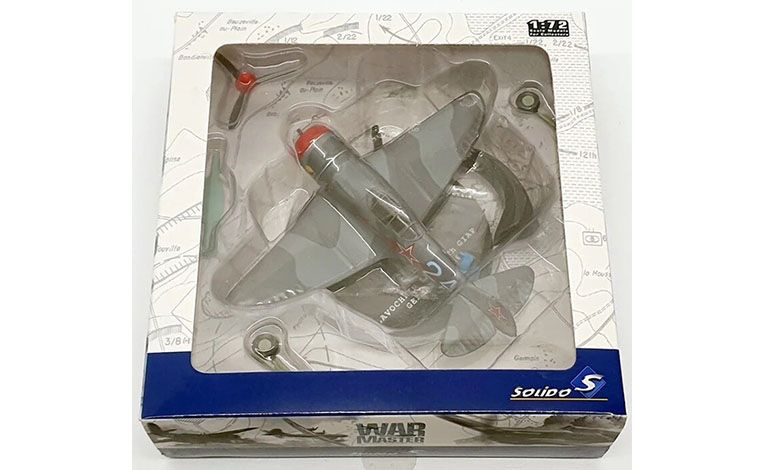 1:72 1/72 Lavochkin LA-7 9th 24 GIAP Njemački avion zrakoplov 1945 kamuflažni Solido