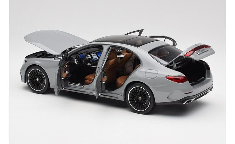 1:18 1/18 Mercedes W214 E Class AMG Limousine 2024 grey iScale