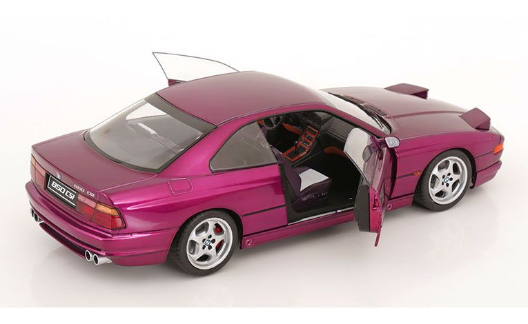 1:18 1/18 BMW E31 850 CSi Kupe 1992 1996 daytona ljubičasti Solido