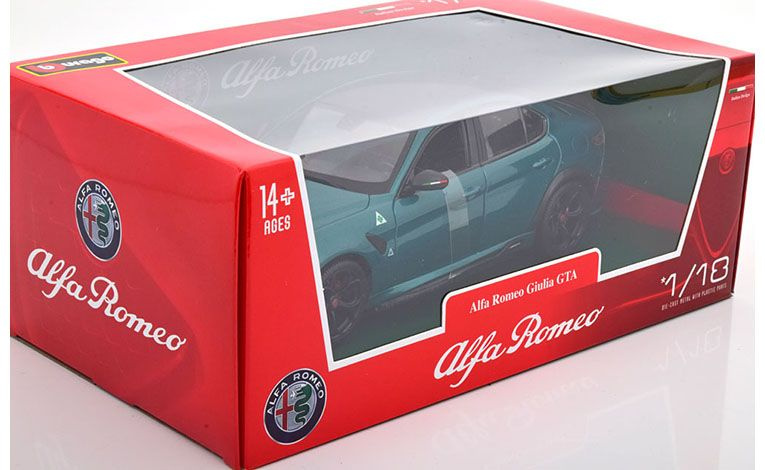 1:18 1/18 Alfa Romeo Giulia Type 952 GTA 2020 today montreal green Bburago