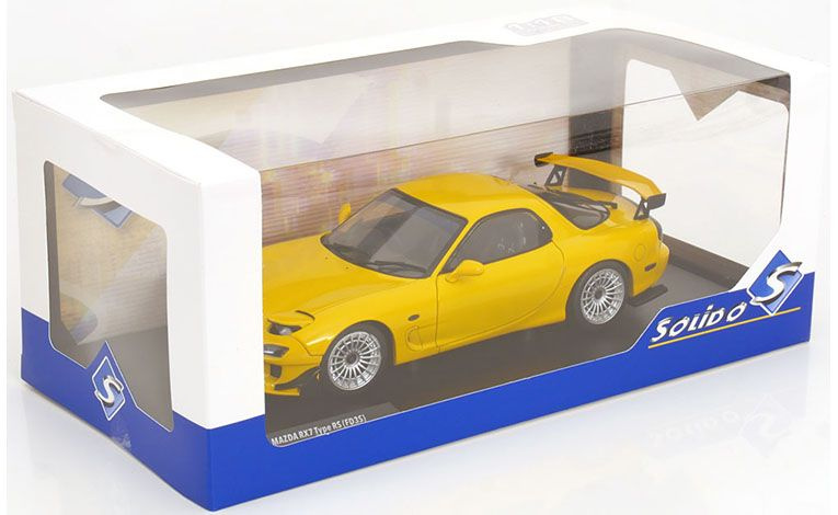 1:18 1/18 Mazda RX7 Tip RS FD3S 1994 2002 yellow Solido