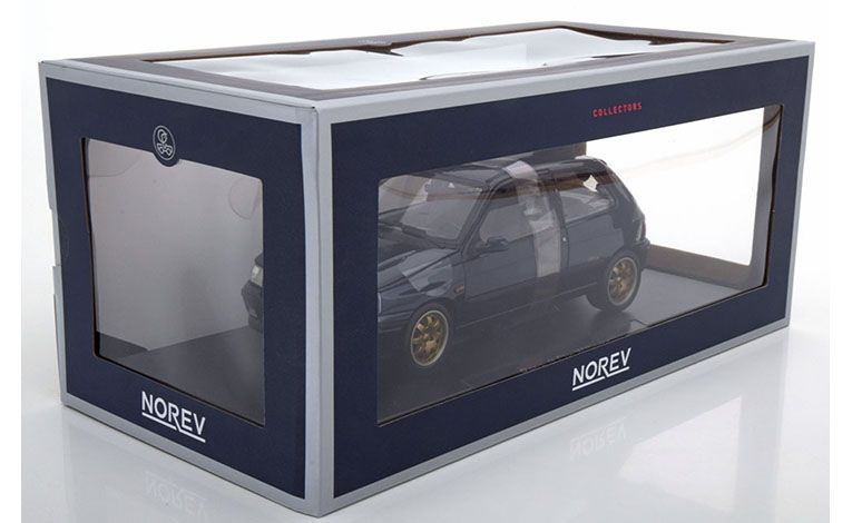 1:18 1/18 Renault Clio Series 1 Williams 1993 1998 dark blue Norev