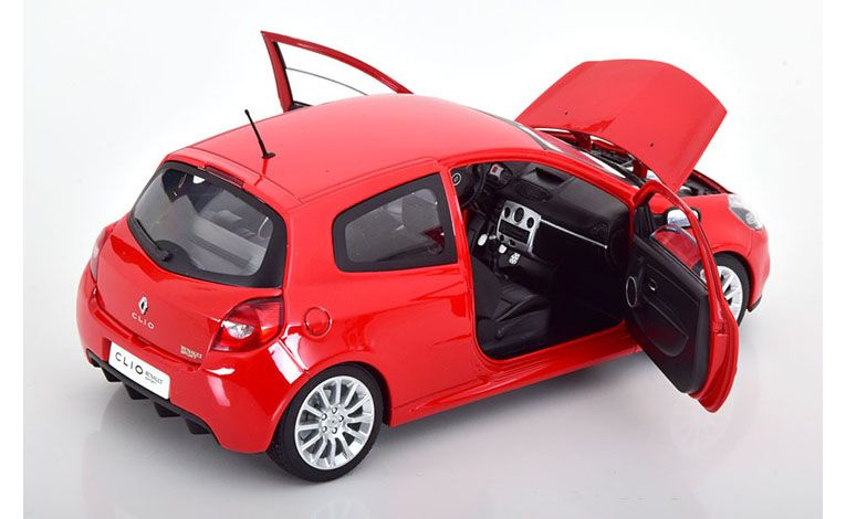 1:18 1/18 Renault Clio 3 RS 2005 2012 red Norev