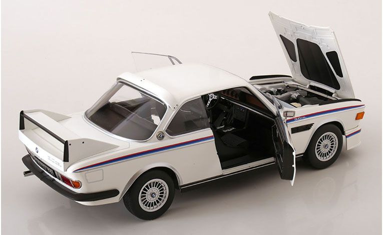 1:12 1/12 BMW E9 3.0 CSL 1973 1975 white KK Scale