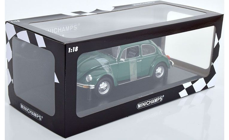 1:18 1/18 Volkswagen VW Buba 1200 1983 1985 zeleni Minichamps