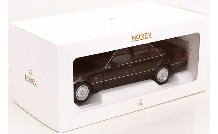 1:18 1/18 Mercedes W140 S Class S 600 1993 1998 black Norev