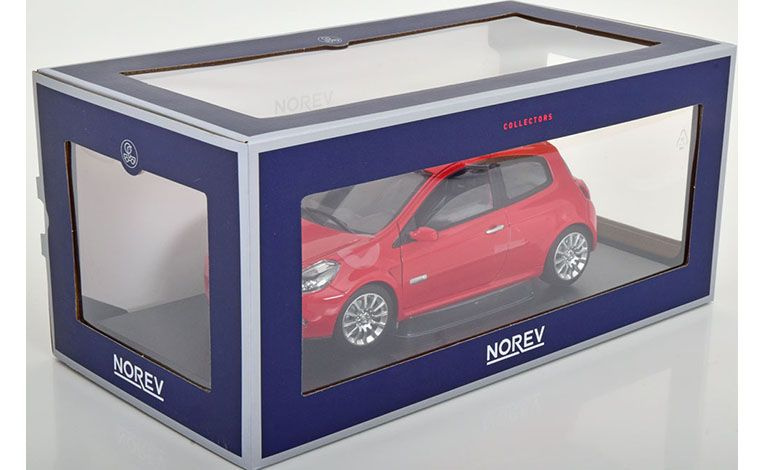 1:18 1/18 Renault Clio 3 RS 2005 2012 red Norev