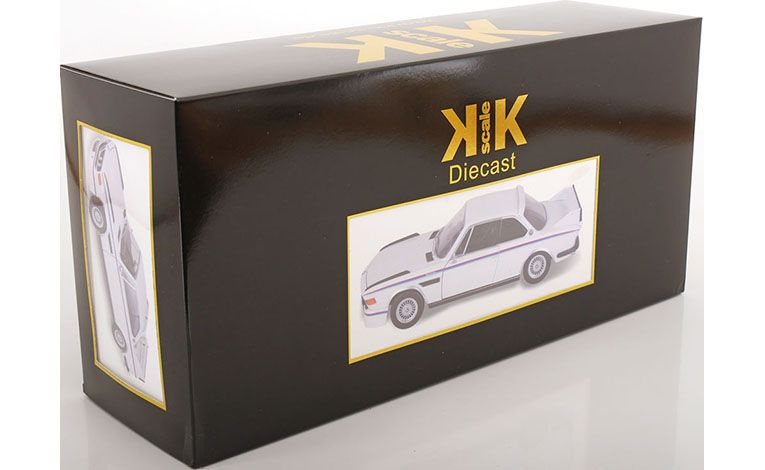 1:12 1/12 BMW E9 3.0 CSL 1973 1975 white KK Scale