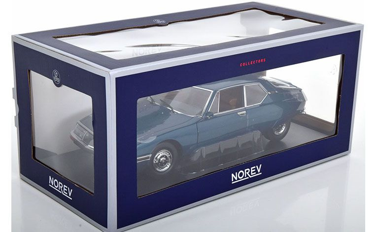 1:18 1/18 Citroen SM Sport Maserati with Maserati engine 1971 1975 light blue Norev