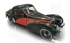1:12 1/12 Bugatti Atalante Tip 57 SC 1937 crno crveni Bauer Exclusive